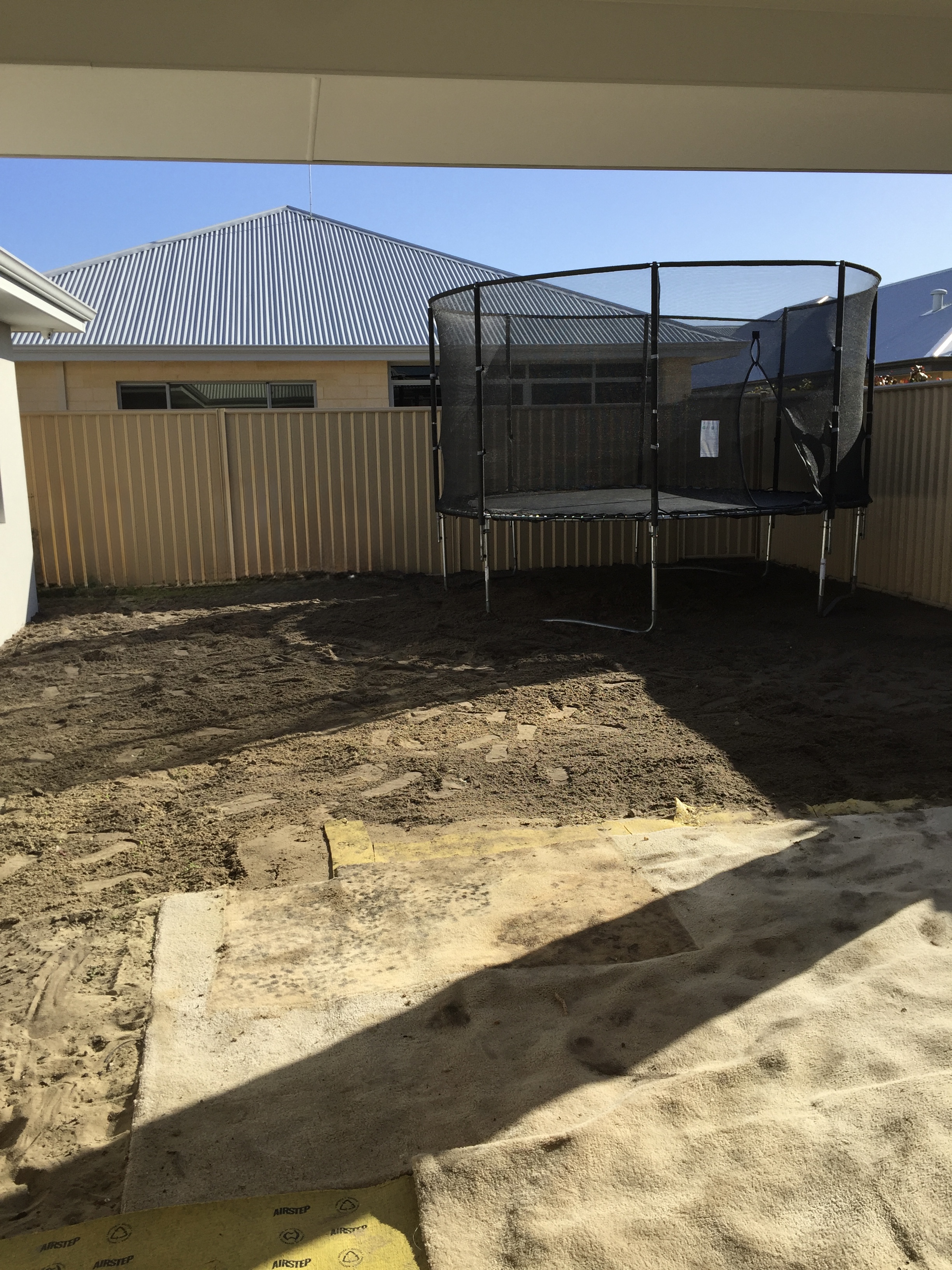 Backyard Renovation Prep